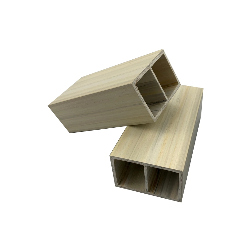 Hot Selling Engineered WPC Hollow Wood Timber Tube/Rot-Resistant Timber Tube/Restaurant WPC Timber Tubes