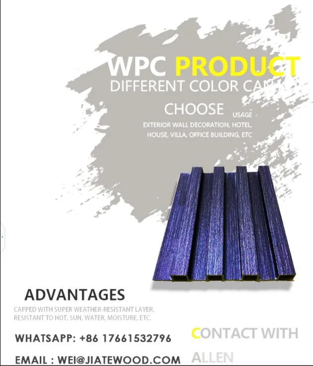 Indoor PVC Panel WPC Wall Panel Board