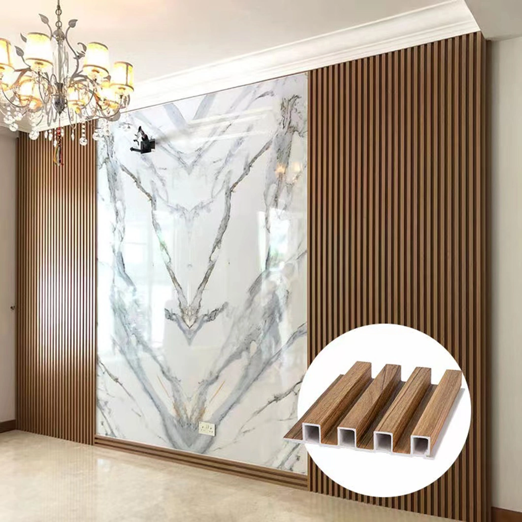 Best Price Factory Indoor WPC Wall Panel Water Proof Decorative Panel Co-Extruded PVC Wall Panel Waterproof New Techwood Wooden