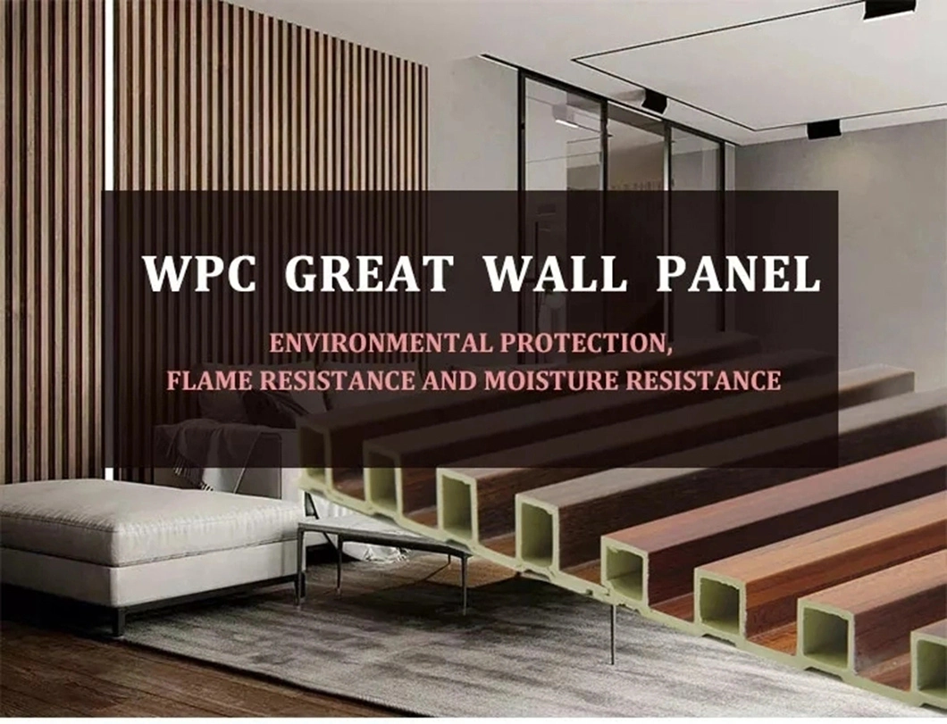 Best Price Factory Indoor WPC Wall Panel Water Proof Decorative Panel Co-Extruded PVC Wall Panel Waterproof New Techwood Wooden