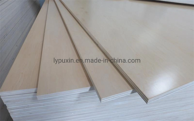Anti-Scratch UV Coated Natural Birch Plywood