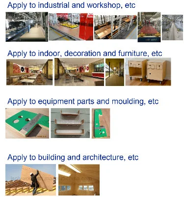Fire-Proof Grade Furniture Used HPL Fancy Plywood for Building Materials
