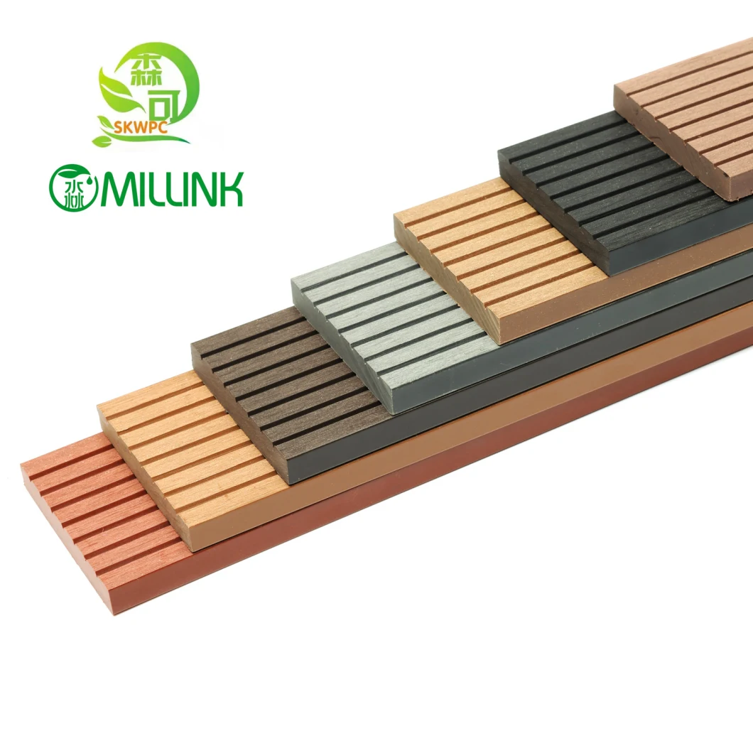 WPC Wood Plastic Edge Banding Plate Edge Cover Board Outdoor Indoor for Garden and Swimming Pool
