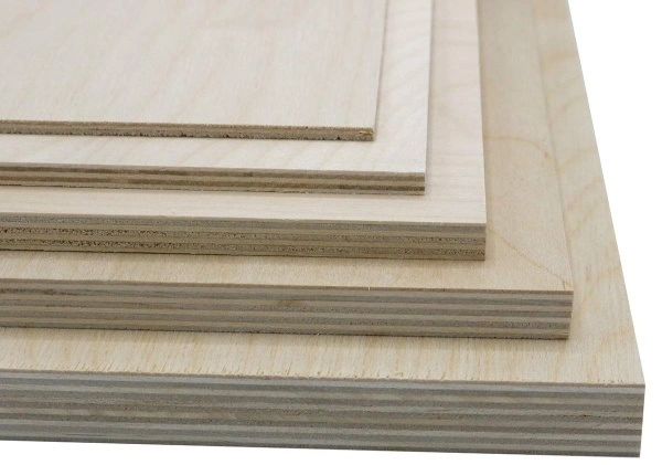 Factory 1220*2440mm Birch Plywood Cheap Birch Commercial Plywood for Furniture