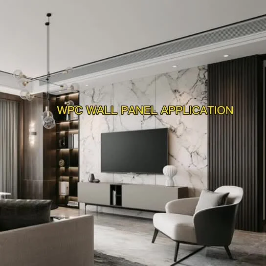 High Class Quality Waterproof Anti-Termite Non-Toxic Zero Formaldehyde Interior Decoration WPC Wall Panel