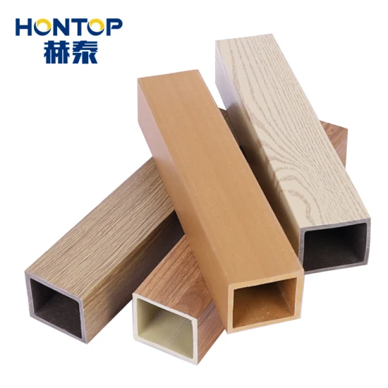 China Cheap Plastic Timber Composite WPC Timber Tubes