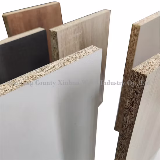 2100*2800 18mm Waterproof Melamine Particle Board for Cabinet Design