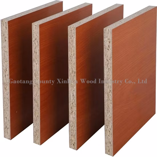 2100*2800 18mm Waterproof Melamine Particle Board for Cabinet Design