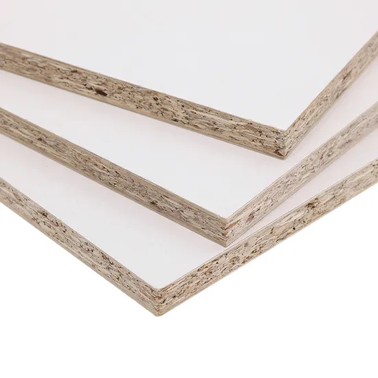 China Supplier 1220*2440*9/12/15/18mm Waterproof Melamine Particle Board