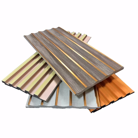 High Class Quality Waterproof Anti-Termite Non-Toxic Zero Formaldehyde Interior Decoration WPC Wall Panel