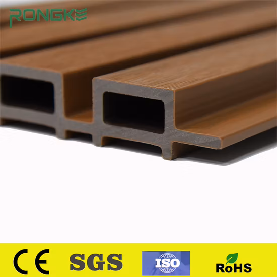 219mm*26mm The Great Wall Board Outdoor Co-Extrusion WPC Wall Panel