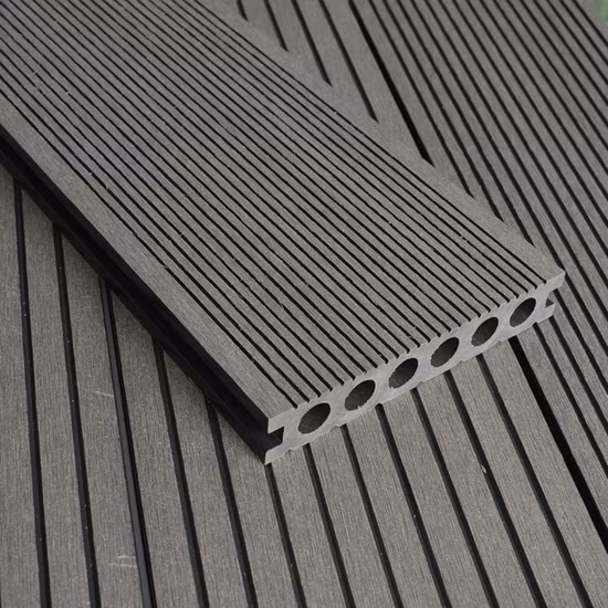 Outdoor Deck WPC Material Wood Plastic Composite Decking Board